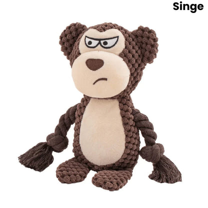 Peluche indestructible pour chiens